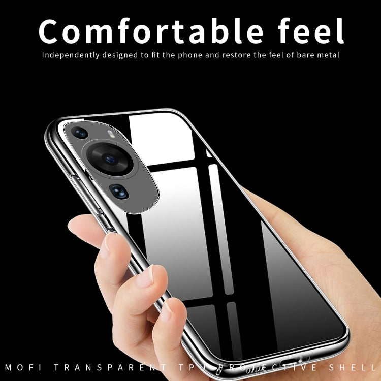For Huawei P60 Art MOFI Ming Series Ultra-thin TPU Phone Case(Transparent)