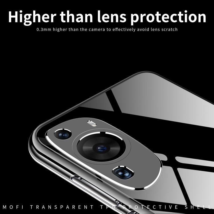 For Huawei P60 Art MOFI Ming Series Ultra-thin TPU Phone Case(Transparent)
