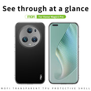 For Honor Magic5 Pro MOFI Ming Series Ultra-thin TPU Phone Case(Transparent)
