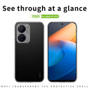 For vivo iQOO Z7X MOFI Ming Series Ultra-thin TPU Phone Case(Transparent)