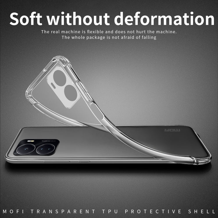 For vivo iQOO Z7X MOFI Ming Series Ultra-thin TPU Phone Case(Transparent) - vivo Cases by MOFI | Online Shopping South Africa | PMC TechLife