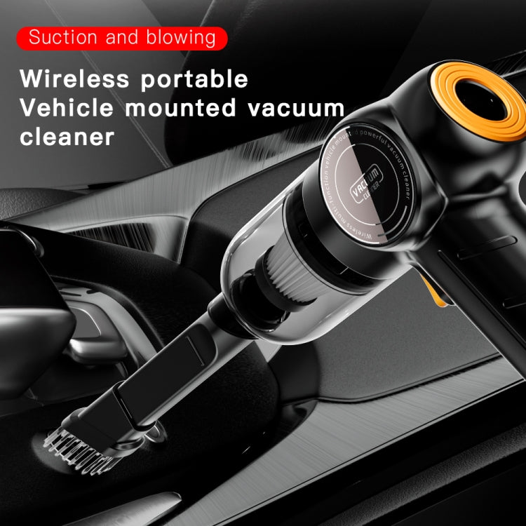 Q18 Car Strong Suction Wireless Handheld Vacuum Cleaner(Black) - Vacuum Cleaner by PMC TechLife | Online Shopping South Africa | PMC TechLife | Buy Now Pay Later Mobicred