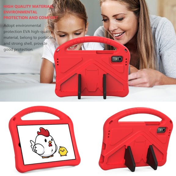 For Lenovo Tab M9 TB-310FU 2023 EVA Shockproof Tablet Case with Holder(Red)
