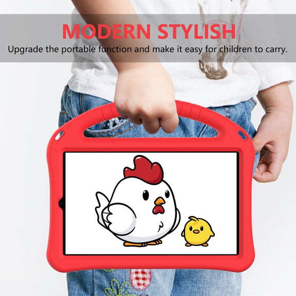For Lenovo Tab M9 TB-310FU 2023 EVA Shockproof Tablet Case with Holder(Red)