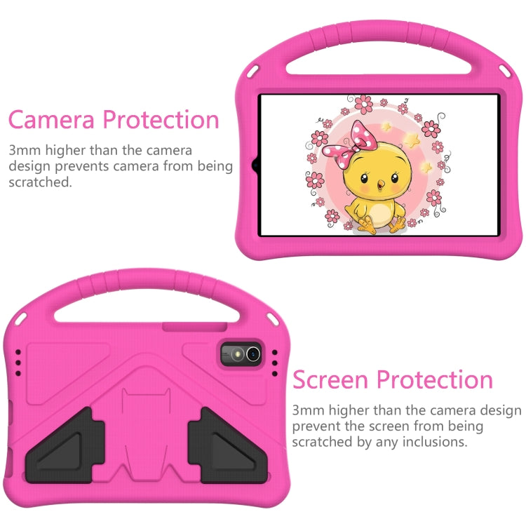 For Lenovo Tab M9 TB-310FU 2023 EVA Shockproof Tablet Case with Holder(RoseRed)