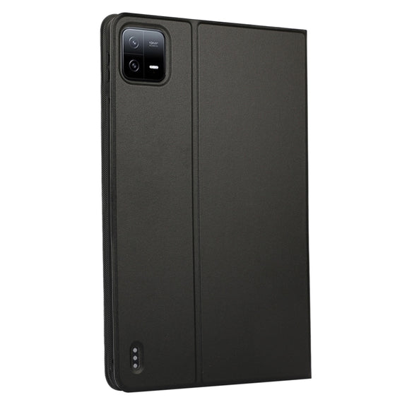 For Xiaomi Pad 6 / Pad 6 Pro ENKAY Leather Stand Smart Tablet Case(Dark Blue)