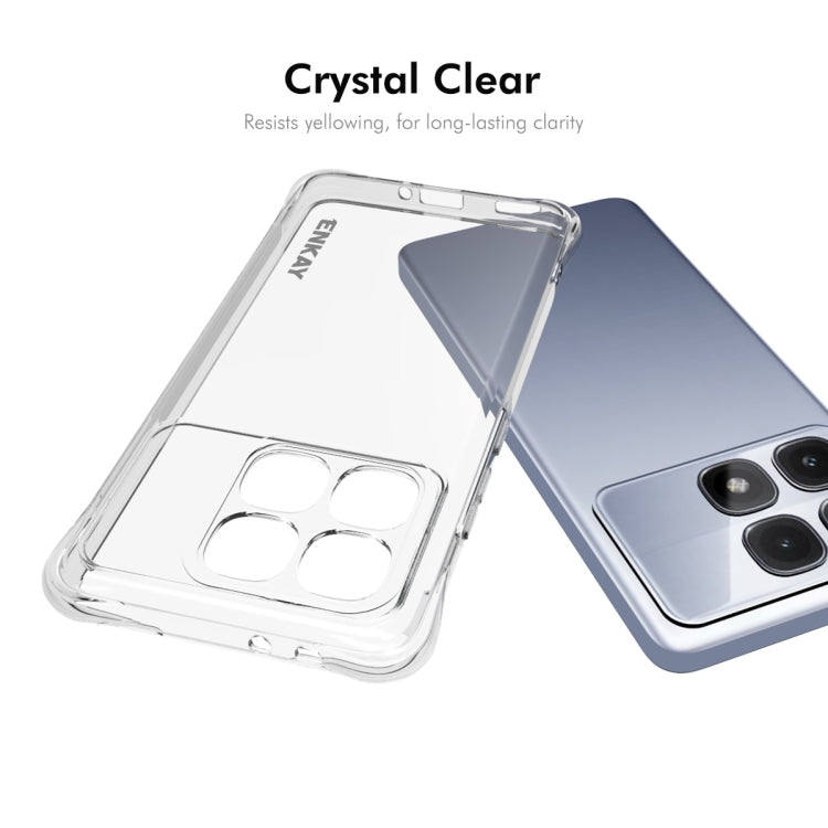 For Redmi K70 Ultra ENKAY Hat-Prince Transparent TPU Shockproof Phone Case - free shipping - PMC Jewellery - Order now!