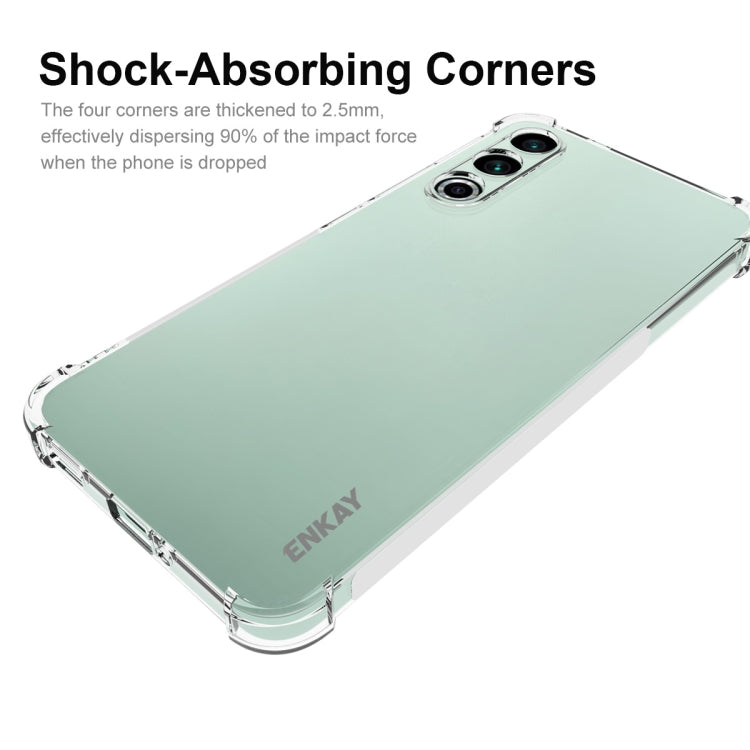 For Meizu 20 ENKAY Hat-Prince Transparent TPU Shockproof Phone Case