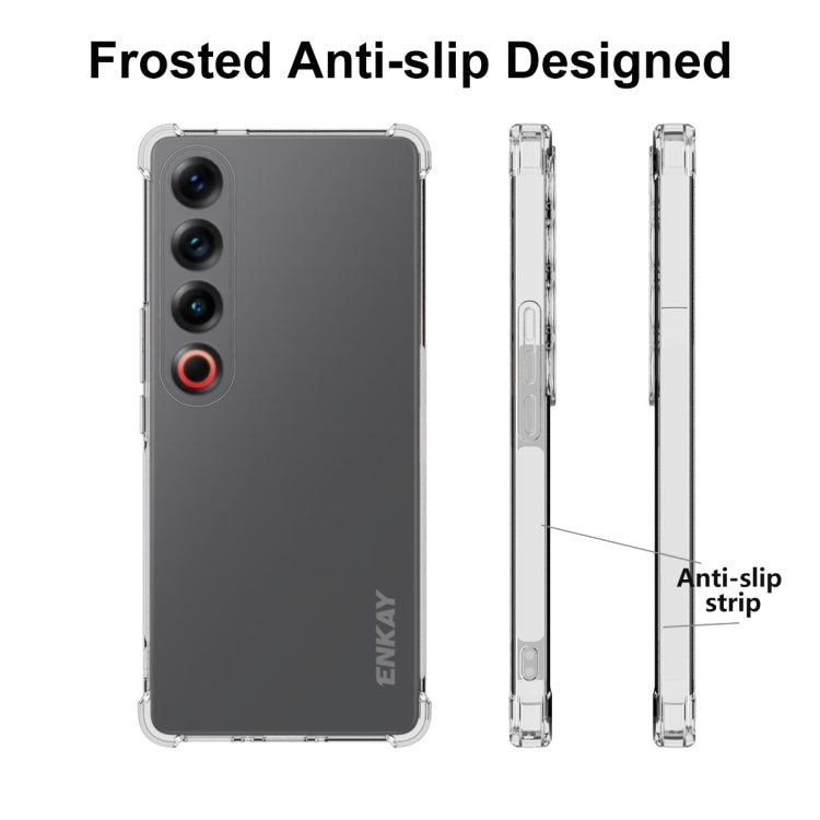 For Meizu 21 Pro ENKAY Hat-Prince Transparent TPU Shockproof Phone Case - free shipping - PMC Jewellery - Order now!