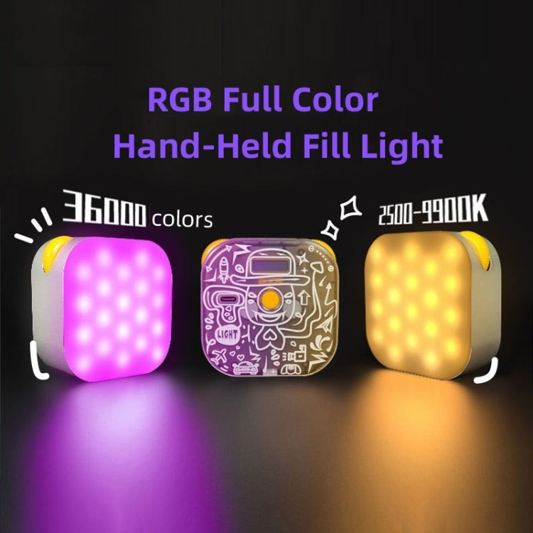 TV-6RGB Hand-Held TOFU 6W Fill Light Mini Portable RGB LED Video Light -  by PMC TechLife | Online Shopping South Africa | PMC TechLife | Buy Now Pay Later Mobicred
