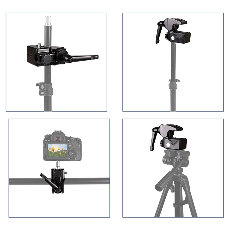 J032 Photography Super Clamp Crab Claw Clamp Clip -  by PMC TechLife | Online Shopping South Africa | PMC TechLife | Buy Now Pay Later Mobicred