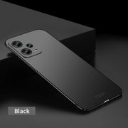 For Xiaomi Redmi Note 12 Pro 5G Global MOFI Micro-Frosted PC Ultra-thin Hard Phone Case(Black)