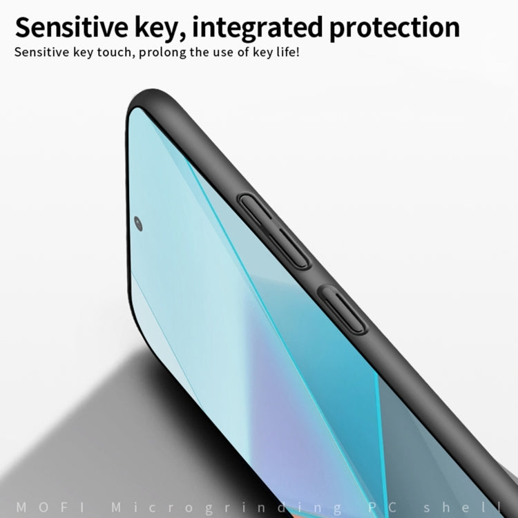For Xiaomi Redmi Note 13 Pro 5G MOFI Micro-Frosted PC Ultra-thin Hard Phone Case(Black) - Xiaomi Cases by MOFI | Online Shopping South Africa | PMC TechLife | Buy Now Pay Later Mobicred