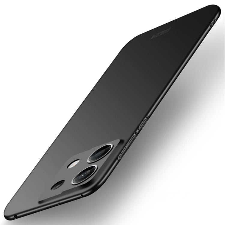 For Xiaomi Redmi Note 13 5G MOFI Micro-Frosted PC Ultra-thin Hard Phone Case(Black) - Xiaomi Cases by MOFI | Online Shopping South Africa | PMC TechLife | Buy Now Pay Later Mobicred