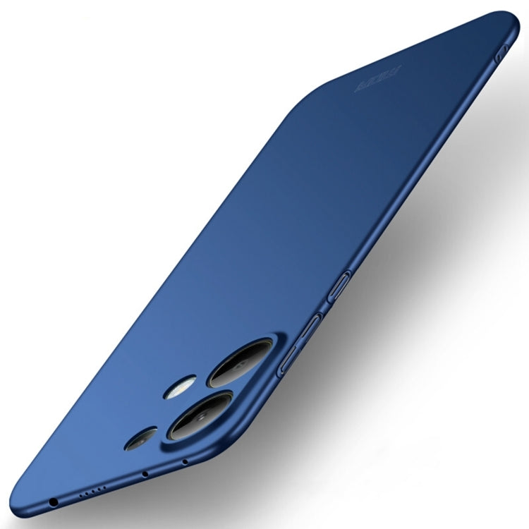 For Xiaomi Redmi Note 13 Pro 4G MOFI Micro-Frosted PC Ultra-thin Hard Phone Case(Blue) - Xiaomi Cases by MOFI | Online Shopping South Africa | PMC TechLife | Buy Now Pay Later Mobicred