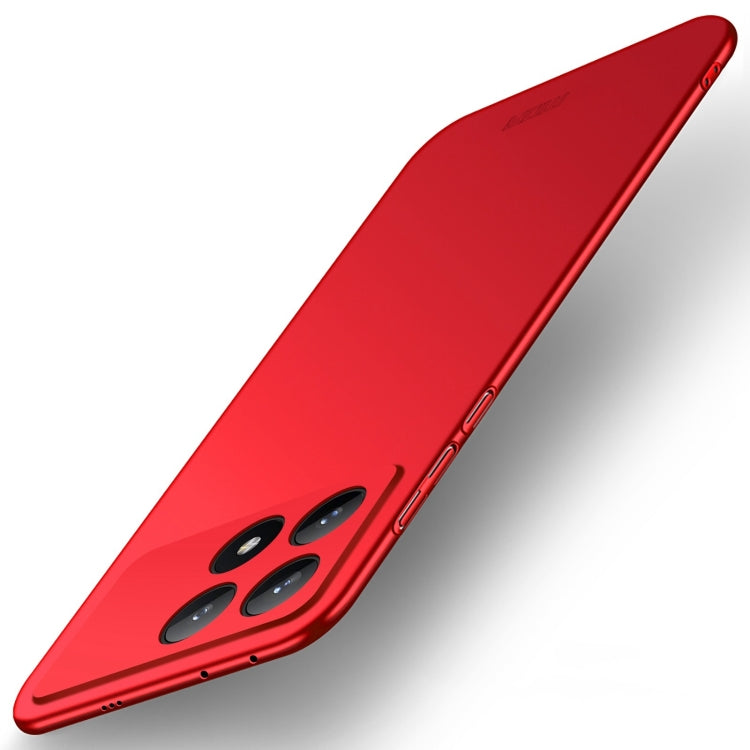 For Xiaomi Redmi K70 / K70 Pro MOFI Micro-Frosted PC Ultra-thin Hard Phone Case(Red) - Xiaomi Cases by MOFI | Online Shopping South Africa | PMC Jewellery | Buy Now Pay Later Mobicred