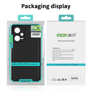 For Redmi Note 12 5G Global MOFI Micro-Frosted PC Ultra-thin Hard Phone Case(Blue)