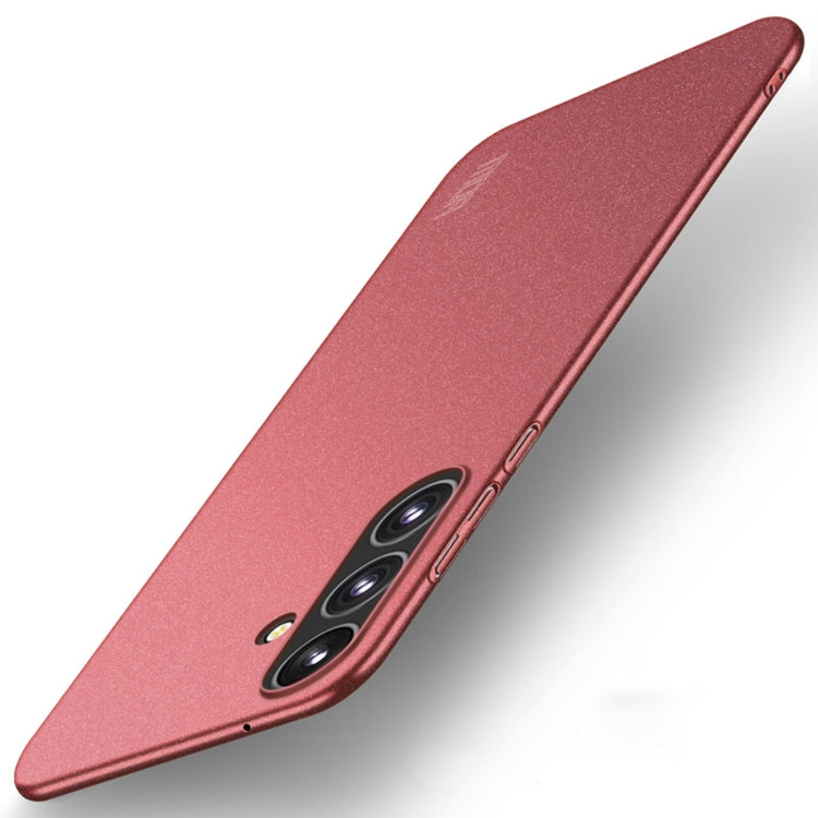 For Samsung Galaxy A34 5G MOFI Fandun Series Frosted PC Ultra-thin All-inclusive Phone Case(Red) - Galaxy Phone Cases by MOFI | Online Shopping South Africa | PMC TechLife