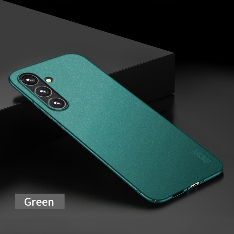 For Samsung Galaxy A54 5G MOFI Fandun Series Frosted PC Ultra-thin All-inclusive Phone Case(Green) - Galaxy Phone Cases by MOFI | Online Shopping South Africa | PMC TechLife | Buy Now Pay Later Mobicred