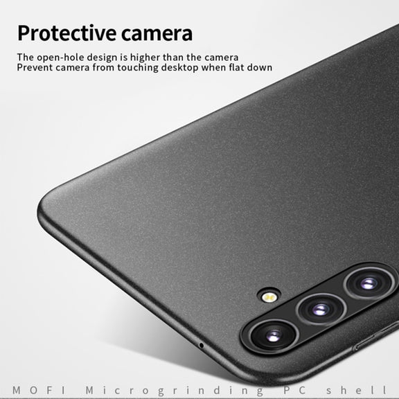 For Samsung Galaxy A54 5G MOFI Fandun Series Frosted PC Ultra-thin All-inclusive Phone Case(Red)