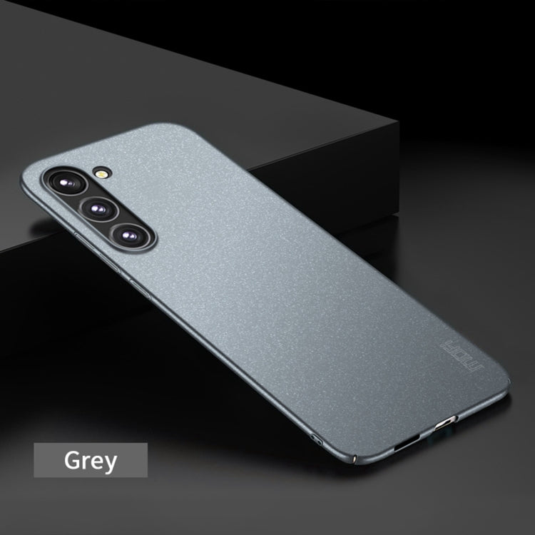 For Samsung Galaxy S24 5G MOFI Fandun Series Frosted PC Ultra-thin All-inclusive Phone Case(Gray) - Galaxy S24 5G Cases by MOFI | Online Shopping South Africa | PMC TechLife