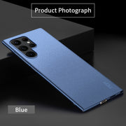 For Samsung Galaxy S24 Ultra 5G MOFI Fandun Series Frosted PC Ultra-thin All-inclusive Phone Case(Blue)