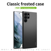 For Samsung Galaxy S24 Ultra 5G MOFI Fandun Series Frosted PC Ultra-thin All-inclusive Phone Case(Blue)