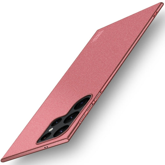 For Samsung Galaxy S24 Ultra 5G MOFI Fandun Series Frosted PC Ultra-thin All-inclusive Phone Case(Red) - free shipping - PMC Jewellery - Order now!