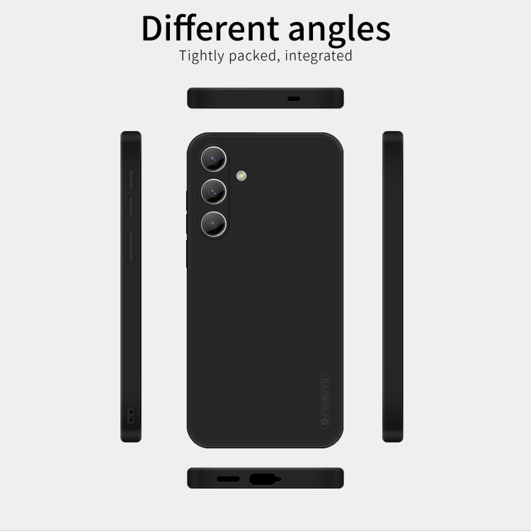 For Samsung Galaxy S24+ 5G PINWUYO Sense Series Liquid Silicone TPU Phone Case(Black) - free shipping - PMC Jewellery - Order now!