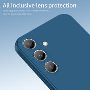 For Samsung Galaxy S24+ 5G PINWUYO Sense Series Liquid Silicone TPU Phone Case(Blue)