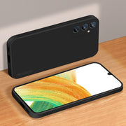 For Samsung Galaxy S24 FE 5G PINWUYO Sense Series Liquid Silicone TPU Phone Case(Black)