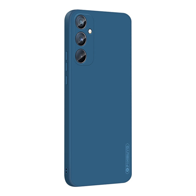 For Samsung Galaxy S24 FE 5G PINWUYO Sense Series Liquid Silicone TPU Phone Case(Blue)