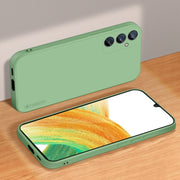 For Samsung Galaxy S24 FE 5G PINWUYO Sense Series Liquid Silicone TPU Phone Case(Green)