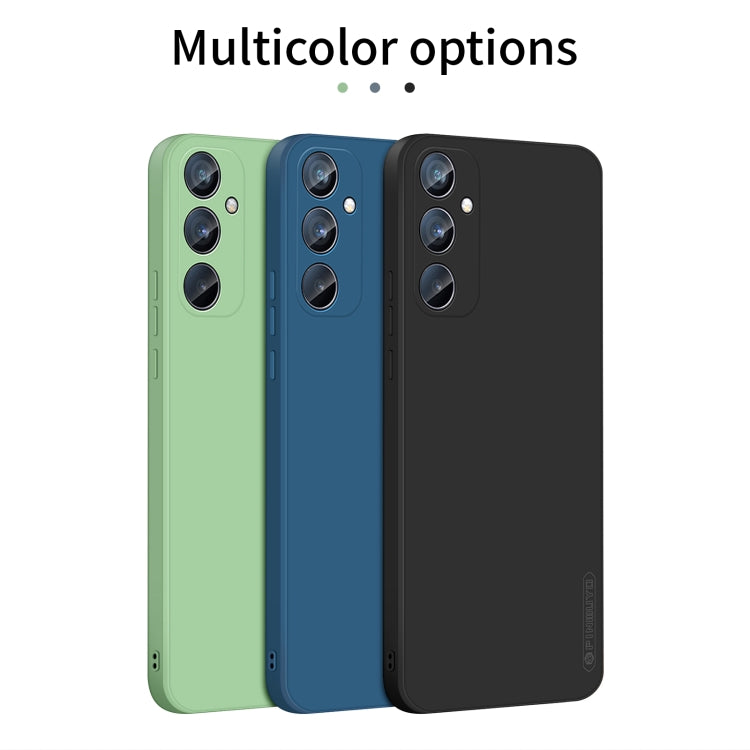 For Samsung Galaxy S24 FE 5G PINWUYO Sense Series Liquid Silicone TPU Phone Case(Green)