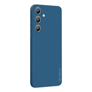 For Samsung Galaxy S25 5G PINWUYO Sense Series Liquid Silicone TPU Phone Case(Blue)