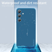 For Samsung Galaxy S25 5G PINWUYO Sense Series Liquid Silicone TPU Phone Case(Blue)