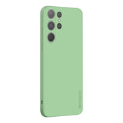 For Samsung Galaxy S25 Ultra 5G PINWUYO Sense Series Liquid Silicone TPU Phone Case(Green)