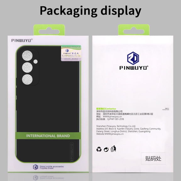 For Samsung Galaxy S24 FE 5G PINWUYO Sense Series Liquid Silicone TPU Phone Case(Green)