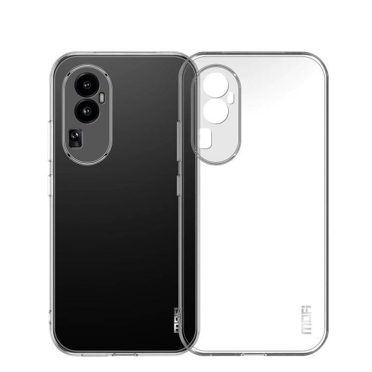 For?OPPO Reno10 China MOFI Ming Series Transparent Ultra-thin TPU Phone Case(Transparent) - OPPO Cases by MOFI | Online Shopping South Africa | PMC TechLife