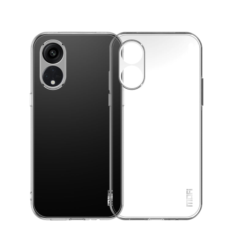 For OPPO A38 MOFI Ming Series Transparent Ultra-thin TPU Phone Case(Transparent) - A38 Cases by MOFI | Online Shopping South Africa | PMC TechLife