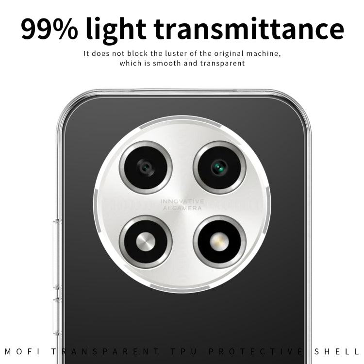 For OPPO A2 Pro MOFI Ming Series Transparent Ultra-thin TPU Phone Case(Transparent) - A2 Pro Cases by MOFI | Online Shopping South Africa | PMC TechLife