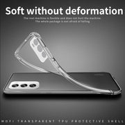 For OPPO Reno12 Pro Global MOFI Ming Series Transparent Ultra-thin TPU Phone Case(Transparent)