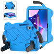 For Lenovo Tab M10 Plus TB-125 2022 Ice Baby EVA Shockproof Hard PC Tablet Case(Sky Blue+Black) - Lenovo by PMC TechLife | Online Shopping South Africa | PMC TechLife | Buy Now Pay Later Mobicred