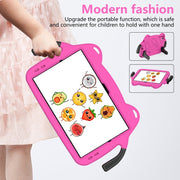 For Lenovo Tab M10 Plus TB-125 2022 Ice Baby EVA Shockproof Hard PC Tablet Case(Rose Red+Black)