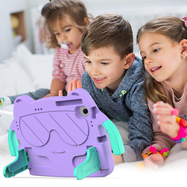 For Huawei Matepad SE 10.4 2023 Ice Baby EVA Shockproof Hard PC Tablet Case(Light Purple+Mint Green) - Huawei by PMC TechLife | Online Shopping South Africa | PMC TechLife | Buy Now Pay Later Mobicred