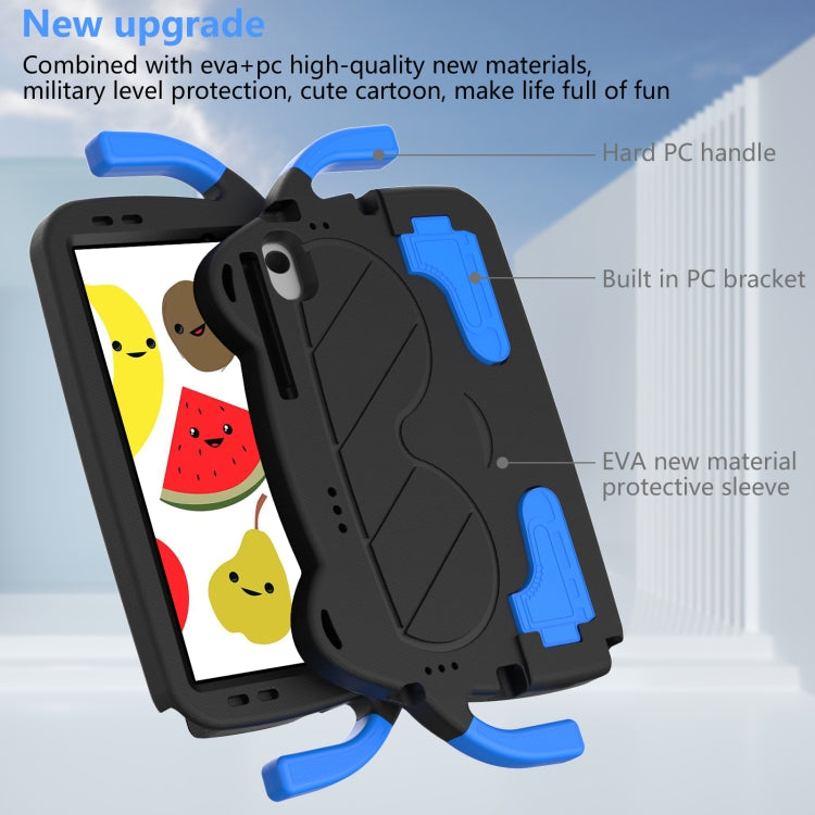 For Huawei Matepad Pro 10.8 2021/2019 Ice Baby EVA Shockproof Hard PC Tablet Case(Black+Blue) - Huawei by PMC TechLife | Online Shopping South Africa | PMC TechLife | Buy Now Pay Later Mobicred