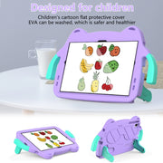 For Huawei Matepad Pro 10.8 2021/2019 Ice Baby EVA Shockproof Hard PC Tablet Case(Light Purple+Mint Green)