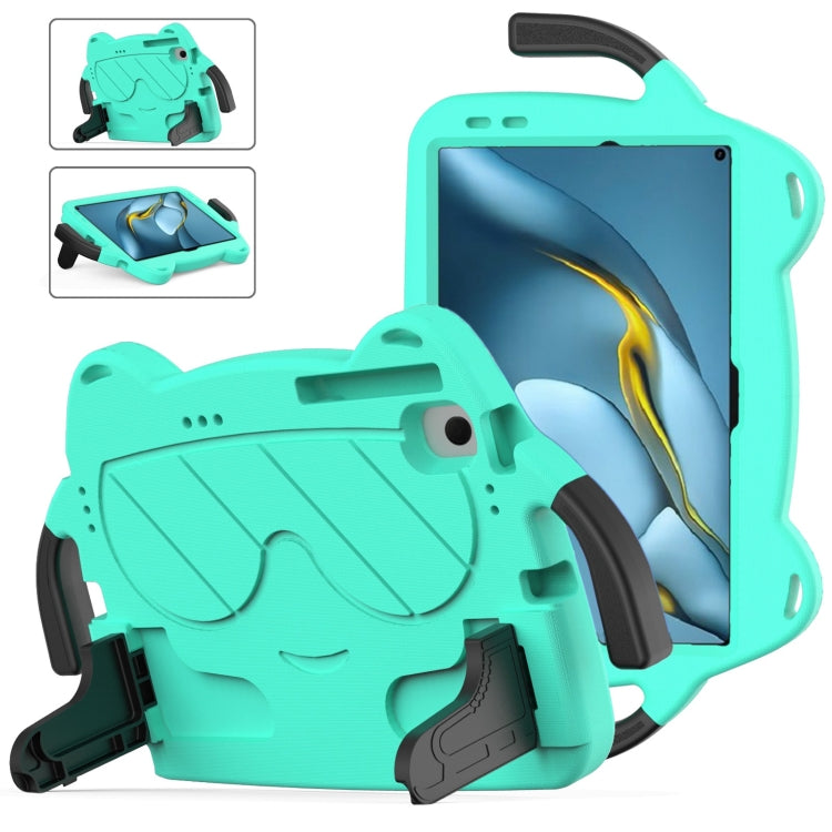 For Huawei Matepad Pro 10.8 2021/2019 Ice Baby EVA Shockproof Hard PC Tablet Case(Mint Green+Black) - Huawei by PMC TechLife | Online Shopping South Africa | PMC TechLife | Buy Now Pay Later Mobicred