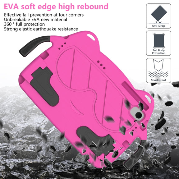 For Huawei Matepad Pro 10.8 2021/2019 Ice Baby EVA Shockproof Hard PC Tablet Case(Rose Red+Black)