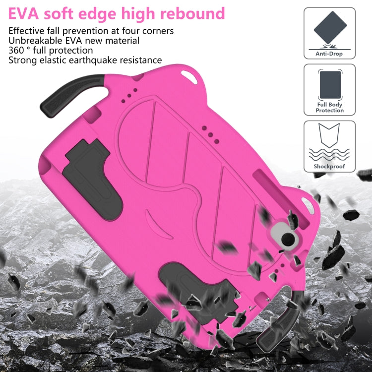 For Huawei Matepad Pro 10.8 2021/2019 Ice Baby EVA Shockproof Hard PC Tablet Case(Rose Red+Black)